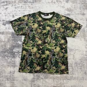 Authentic Bape 2000's One Point Real Tree Camo Tee L